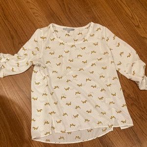 Women’s medium Weenie dog shirt